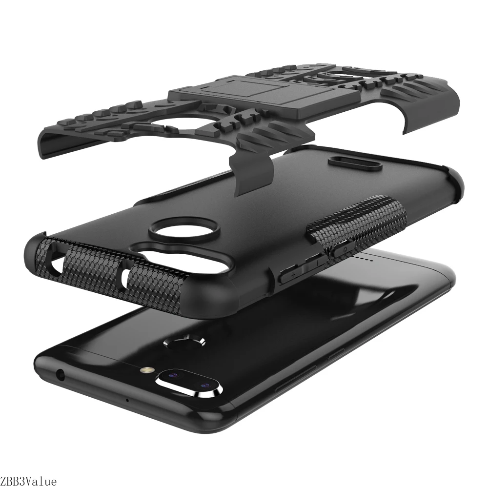 Противоударный чехол-подставка для телефона Xiaomi Redmi Note 6 5 Pro 6A 5A Plus 4 4A 4X 5X A1 6X A2 MI 8