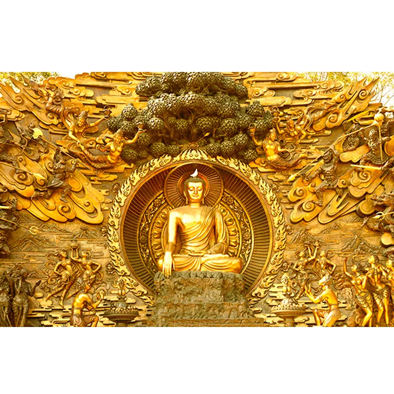 

Sakyamuni Buddha Religious Belief Thangka Canvas Prints Painting Poster Wal Artl Picture for Living Room Hallway Home Decoration