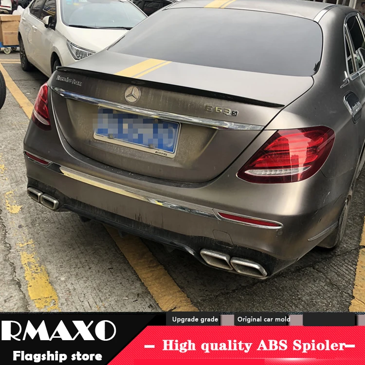 Спойлер для Mercedes-Benz W213 спойлер из углеродного волокна 2017-2019 E320L E260L E300L E63 |
