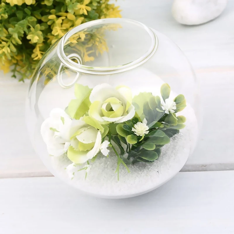 1 шт. высокое стекло висячая Цветочная ваза Террариум контейнер домашний садовый