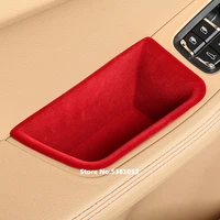 car door handle armrest storage box for porsche panamera 2017 2018 2019 2020 2021 accessories container holder tray car styling