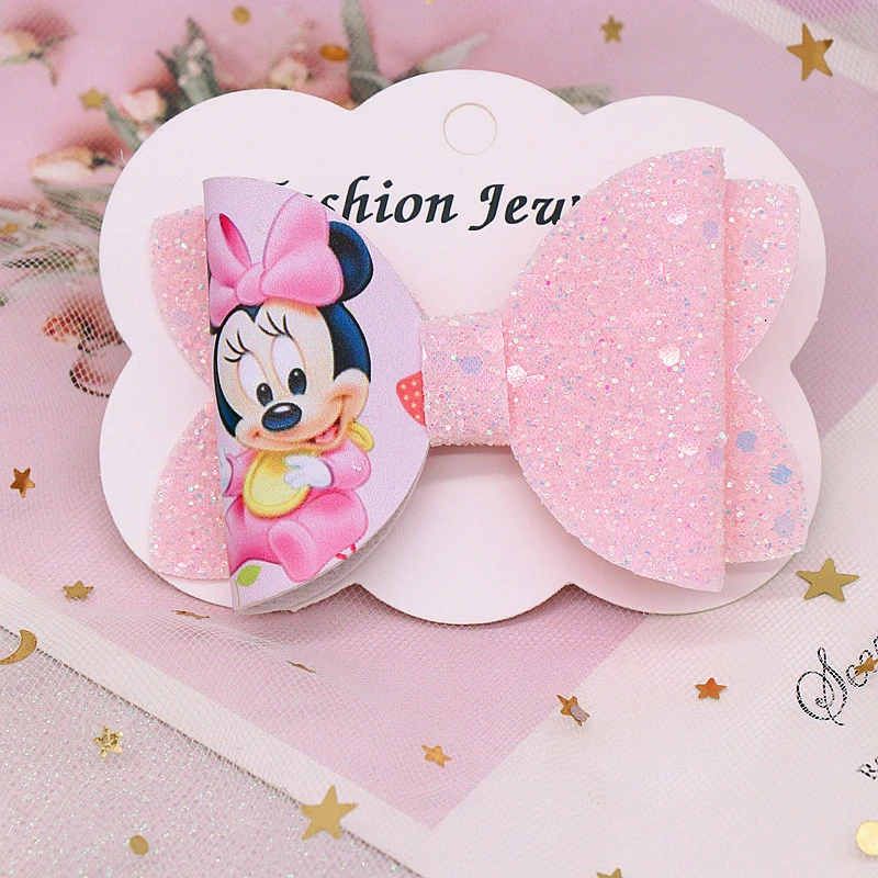 Дисней Принцесса заколка для волос бант головной убор Детская Шпилька девочек