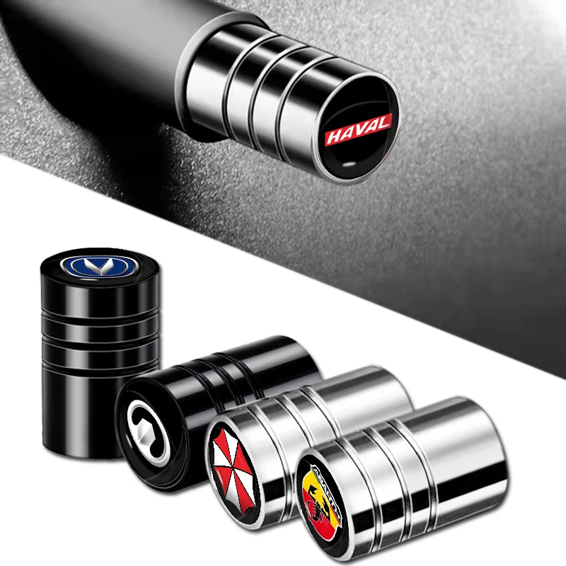 

4pcs Auto Wheel Tire Valve Stem Caps Cover Car Dustproof Caps for Toyota Corolla Yaris Rav4 Avensis Auris Camry Car Accessories