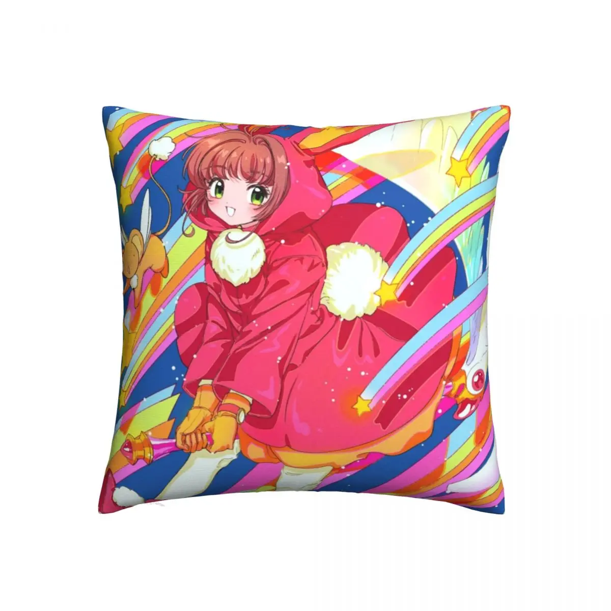 Cardcapt Sakura Rainbow Dream наволочка для подушки украшения Аниме Манга двухсторонняя
