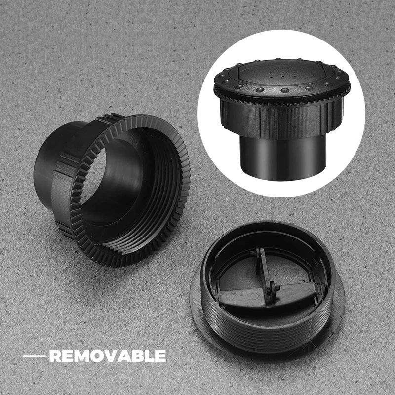 

2Pcs RV Air Conditioning Deflector Outlet Louvered Air Vent Exhaust Grille for Car RV Boats Yacht