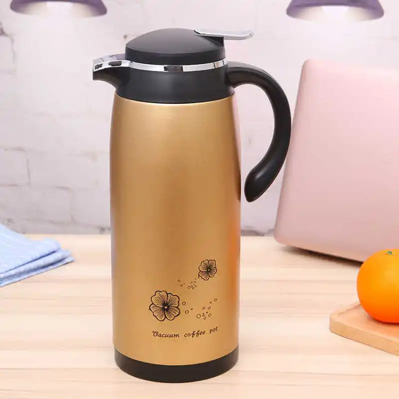 Бытовой термос большой емкости Термос со стеклянным вкладышем бутылка вакуумный