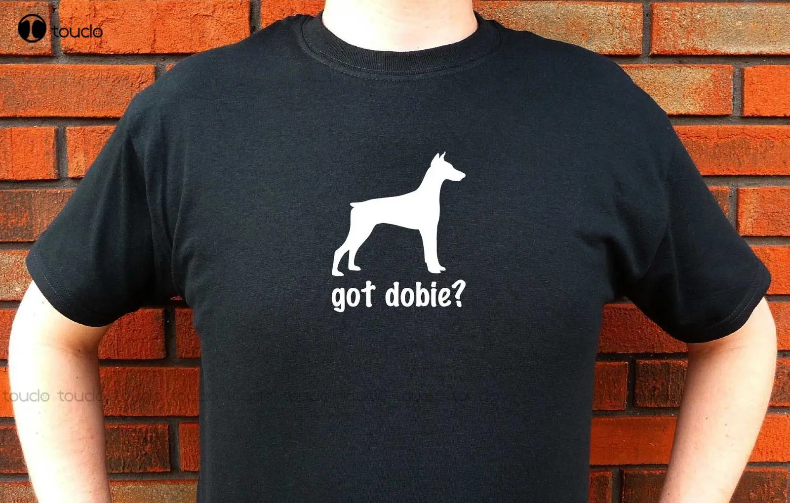 

New Short Sleeve Men Fashion Men T Shirts Round Neck Got Dobie Doberman Pinscher Dog Graphic Cotton Shirts fashion funny new