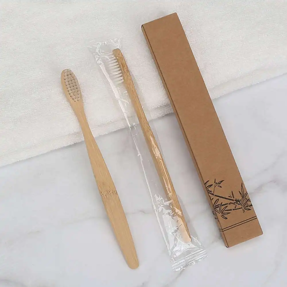 

15 Pcs Portable Toothbrush With Box Natural Bamboo Soft Hair Tooth Brush Eco Friendly Brushes Teeth Cleaning Care Tools