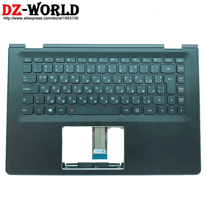 Верхний чехол для рук с клавиатурой с подсветкой для lenovo Ideapad Yoga 500-14IBD ISK IHW Flex 3-1470 C крышка 5CB0J34085