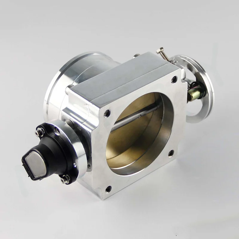 

90mm Reverse Throttle Body with Tps Sensor for Toyota Supra 1jz Black(black)