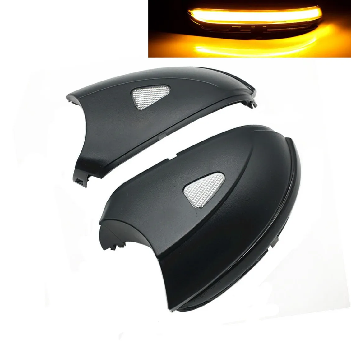 

For VW Scirocco MK3 Passat B7 CC EOS Beetle LED Side Wing Dynamic Turn Signal Light Rearview Mirror Indicator Blinker Repeater L