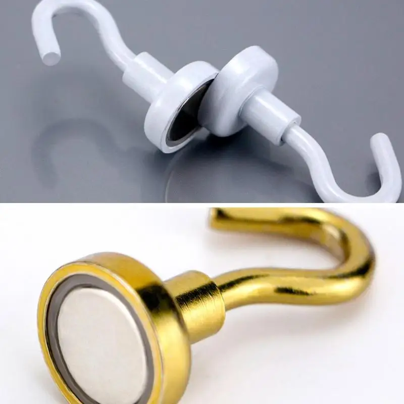 1 шт. стальные магнитные крючки мощный магнитный крючок держатель настенный на
