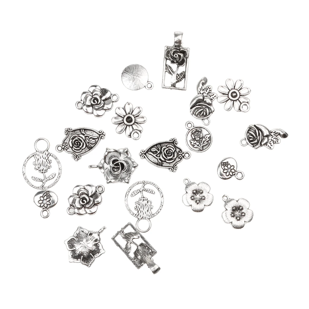 20 шт./упаковка подвески в виде цветов|Подвески| |