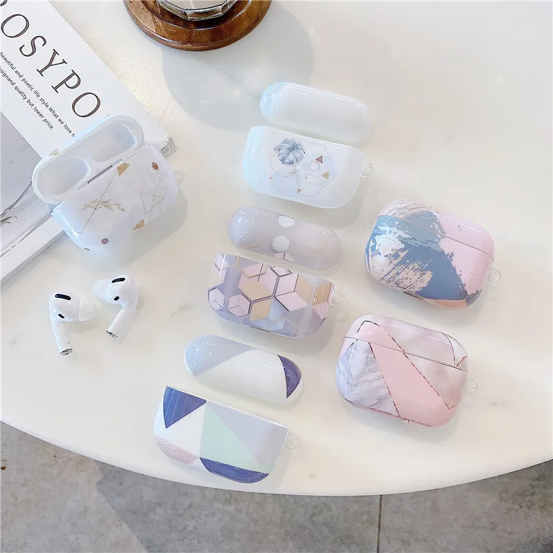 Защитный чехол из ТПУ с цветными граффити для airpods 1/2/3 поколения подходит