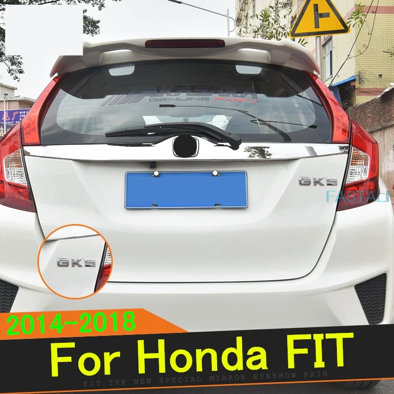 Для Honda FIT JAZZ 2014 19 Металлическая Автомобильная этикетка GK5 3D трехмерные буквы