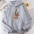 Толстовка мужская флисовая с капюшоном, модная мягкая теплая худи с принтом планеты фруктов, оранжевых ломтиков, свободная повседневная одежда на осень