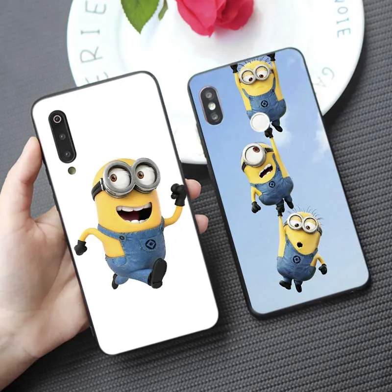 Мягкий силиконовый чехол для телефона mi nions xiaomi 9 pro 9t se 8 pocophone f1 a3 x 3 note 10 |