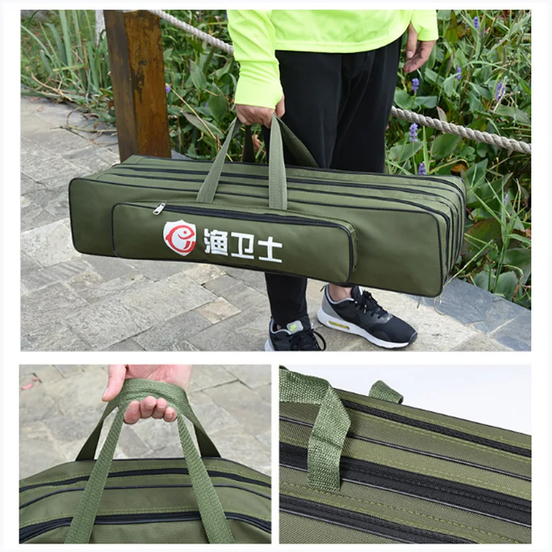 Портативная сумка для рыбалки отдыха из 2/3 ткани Оксфорд рыболовных снастей