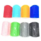 Расческа угловая для питомцев, игровая игрушка для кошек, массажер с пластиковой щетиной для кошек, Самостоятельная Чистка, 1 шт.