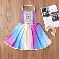 kids dresses for girls baby girl clothes tie dye backless strap girls dresses boho beach cool toddler girl summer clothes 0 6y