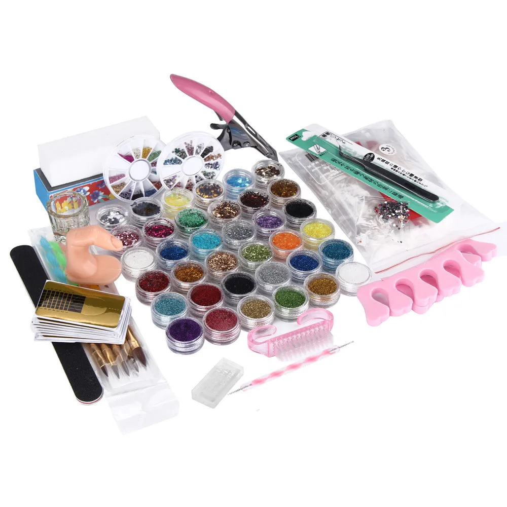 Набор кистей для нейл арта 36 шт. набор Быстросохнущий полигель наращивания УФ