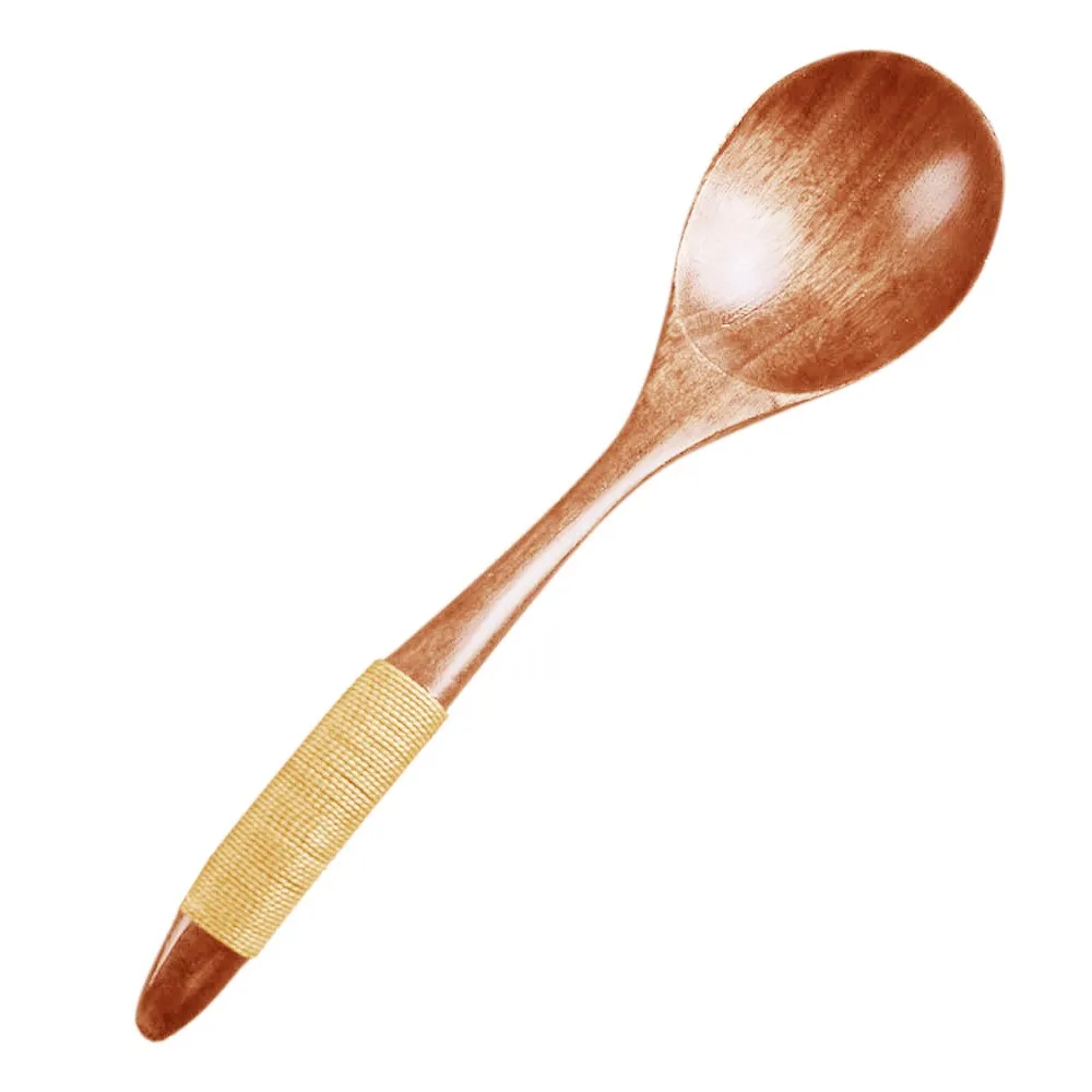 2018 Лот деревянная ложка бамбуковая кухонная посуда инструмент суп чайная