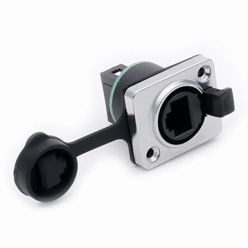 1 шт. прямой модуль RJ45 штепсельная розетка винтового типа водонепроницаемый