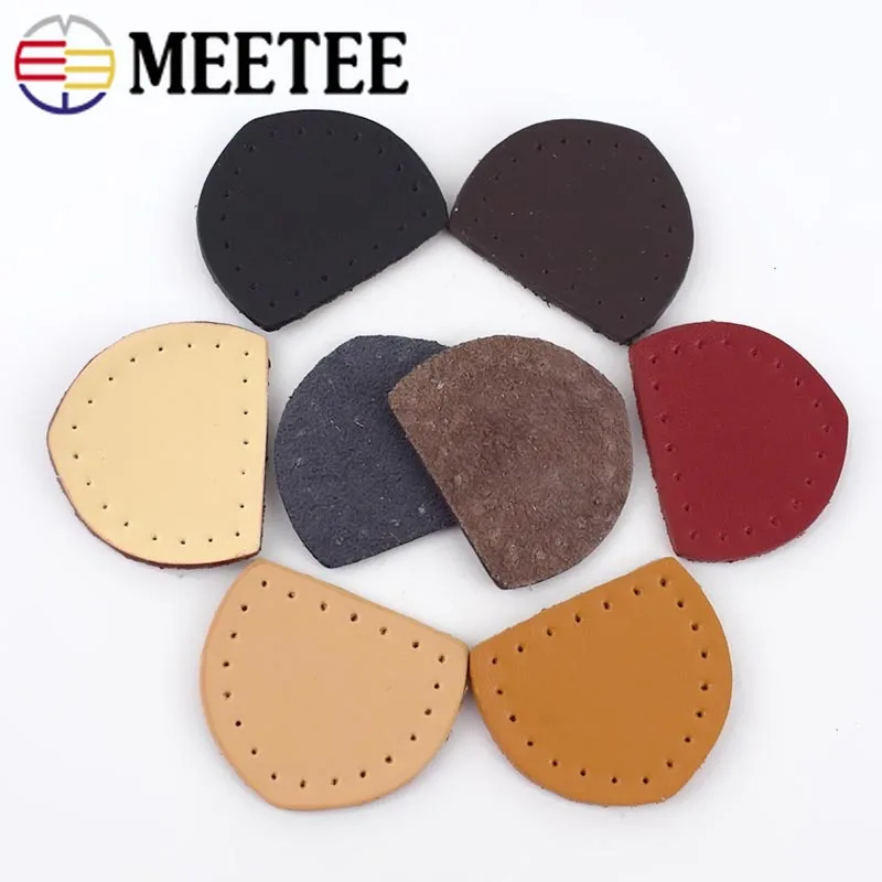 Meetee 10 пар 3 8*3 см кожаные аксессуары для багажа кожаная молния съемник хвост DIY