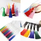 1 шт. хлопчатобумажная нить, ткань, кисточка, сделай сам, подвеска, ювелирные изделия, браслет, изготовление ключей, отделка бахромой, Крафт, кисточки, Швейные аксессуары