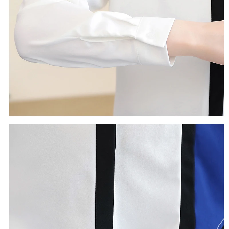 

2021 Solid Turn-down Collar European White Long Sleeve Shirt Women Autumn New Shirt All-match Fashion Blusas Cardigan 11096