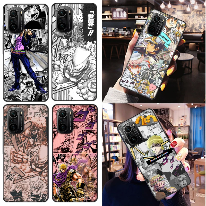 

JoJo's Bizarre Adventure Series Character Phone Case For Xiaomi POCO F3 GT M3 X3 Pro X3 Pro X3 NFC For POCO X3 GT Back Cover