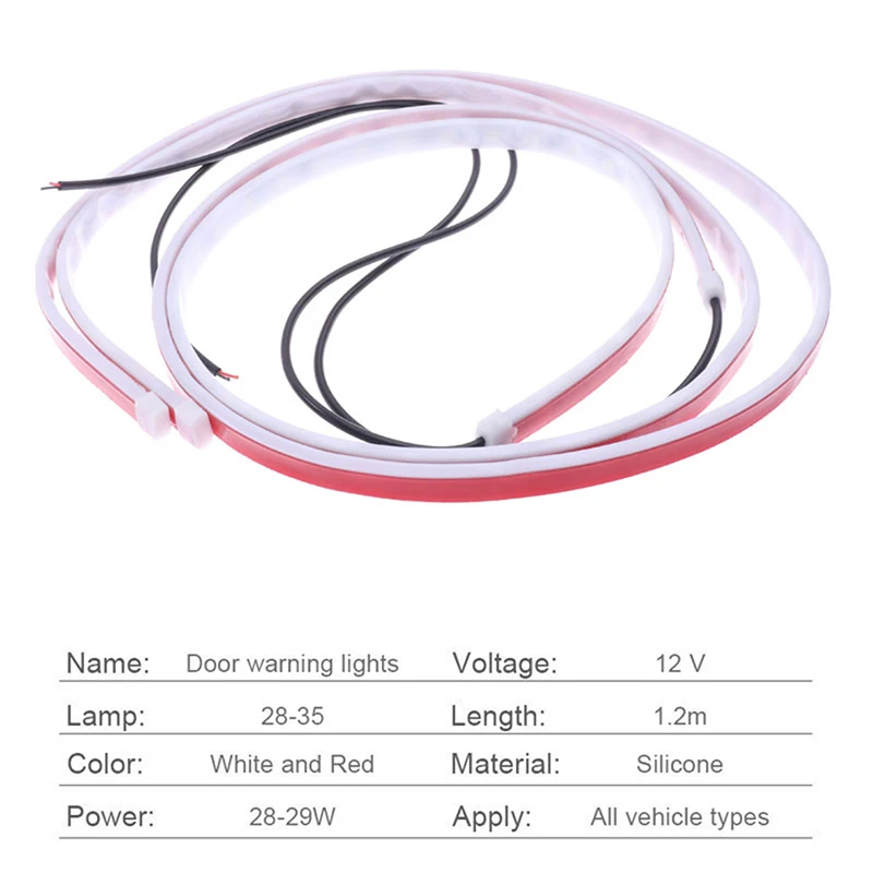 2 шт. автомобиль открывания двери Предупреждение светодиодный светильник s
