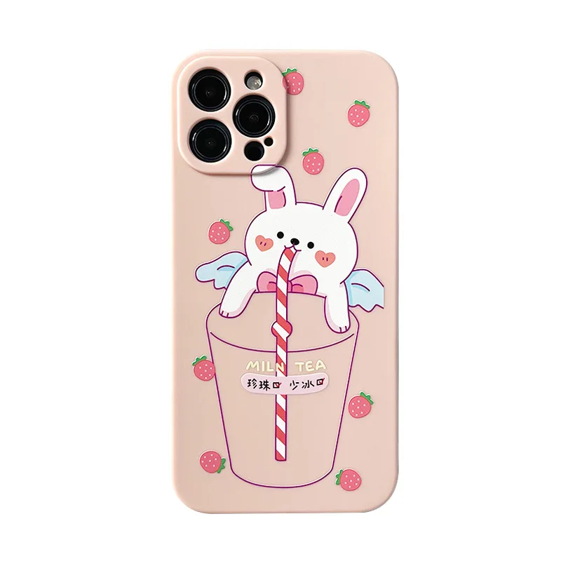 

Чехол для телефона подходит для iPhone 6-12 ТПУ с рисунками из мультфильмов