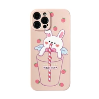 phone case suitable for iphone 6 to 12 tpu cartoon couple mobile phone cover