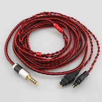 hifi audio 4 4 mm 2 5mm trrs balanced male upgrade headphone cable for hd650hd565hd580hd600hd660shd25 headphones