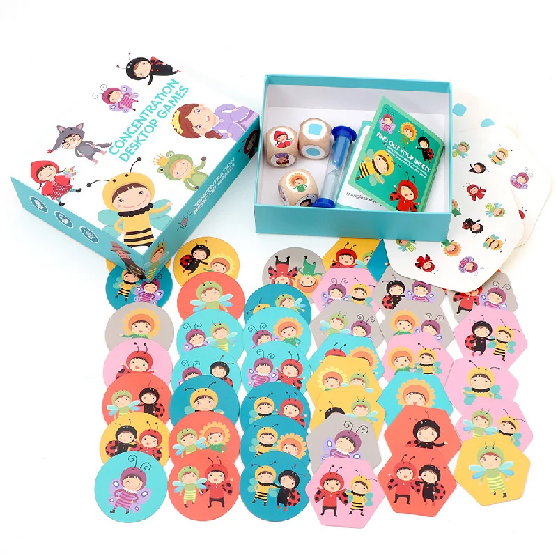 

Children's cognitive games, game toys, learning animal characters, early education, memory training, fun toys, children's gifts