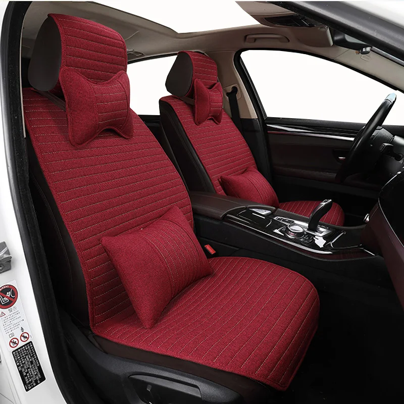 

Flax Universal Car Seat Cover For mazda 3 2010 3 bk bl 2007 2008 2006 cx-7 6 2014 cx-5 6 gj 2009 cx7 mx5 accessories Seat Cover