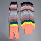 Женский бесшовный комплект для йоги из 2 предметов, спортивные костюмы, одежда для тренажерного зала, короткий топ с коротким рукавом, леггинсы с высокой талией, спортивная одежда для фитнеса, костюм с шортами