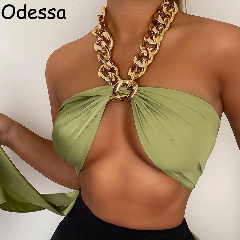 

Женская футболка без рукавов, с открытыми плечами и открытой спиной