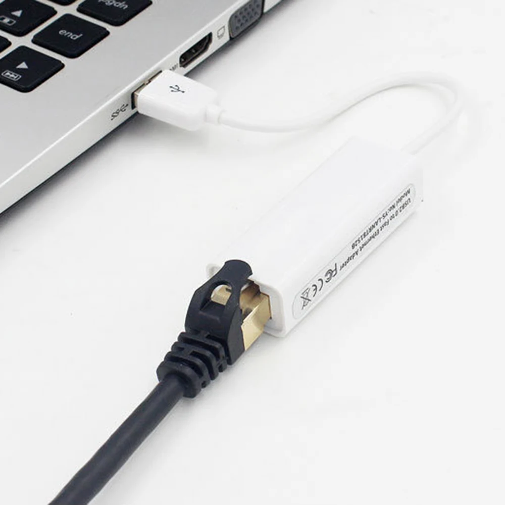 USB Ethernet Adapter 10Mbps Network Card RJ45 C Lan For Windows 7/8/10 Laptop Computer D9700 Wired Internet Cable | Компьютеры и офис