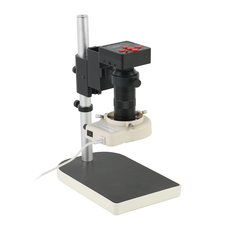 

48MP 1080P USB HDMI 2K видеомикроскоп цифровая камера C-образное крепление зум электрическая Лупа записывающее устройство набор для телефона печатная плата Пайка Ремонт