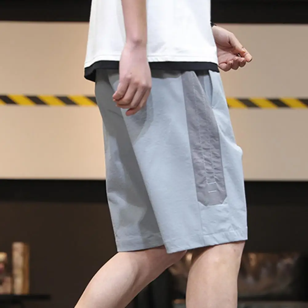 

Men's Summer Breeches Shorts 2021 Cotton Casual Black Men Quick Drying Drawstring Boardshorts Homme Classic Beach Sports