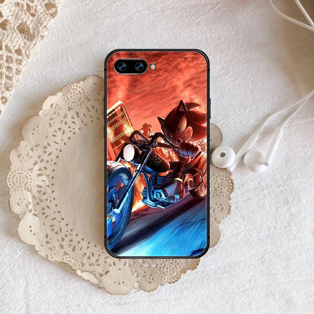 

Sonices Hedgehog Phone Case Cover Hull For HUAWEI Honor 6A 7A 8 8A 8S 8x 9 9x 9A 9C 10 10i 20 Lite Pro black Funda Trend Hoesjes