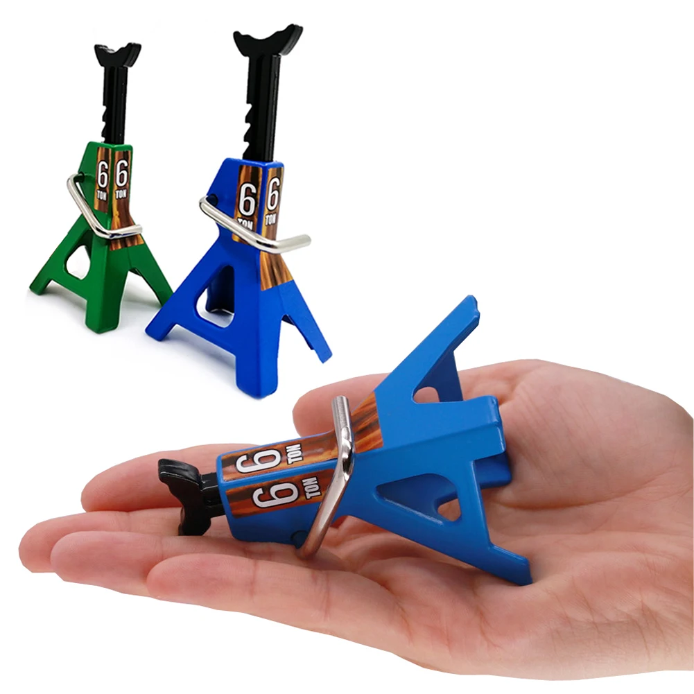 

RC Cars Steel 3 Ton Scale Jack Axle Stand Height Adjustable Repairing Tool for Axial SCX10 D90 Traxxas TRX-4 RC Crawler Toys