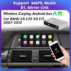 Беспроводной Apple Carplay Android автоинтерфейсный декодер для BMW E60 E70 E71 E84 F01 F02 F07 F10 F11 F25 F26 F30 CIC NTB CCC система