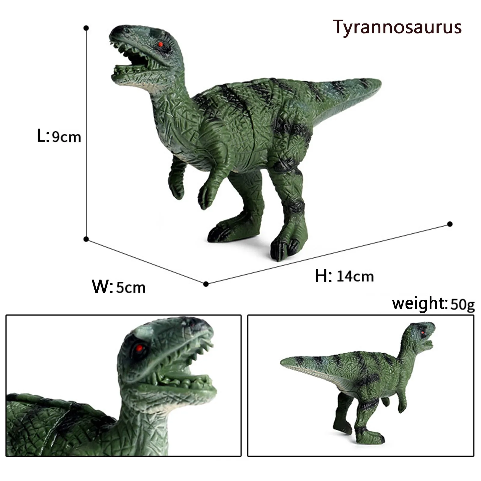 

1pcs Dinosaur Figurine Realistic Mosasaurus Dinosaur Toys Plastic Wild Animal Model Educational Figurine Gift For Kids