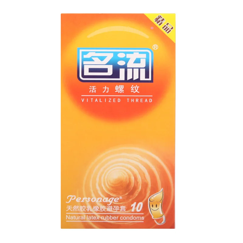 Mingliu 10 шт. Vitalized нити презервативы обеспечивает сильную стимуляцию со вкусом