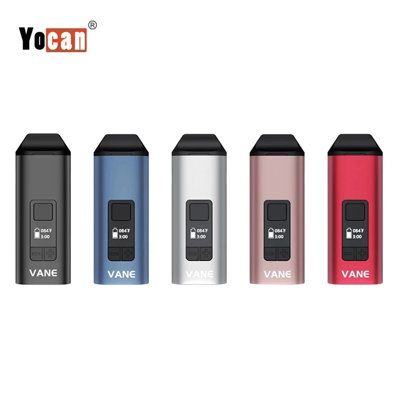 

Original Yocan Vane Dry Herb Kit 1100mAh Ceramic Chamber OLED Screen Hit Herbal Product