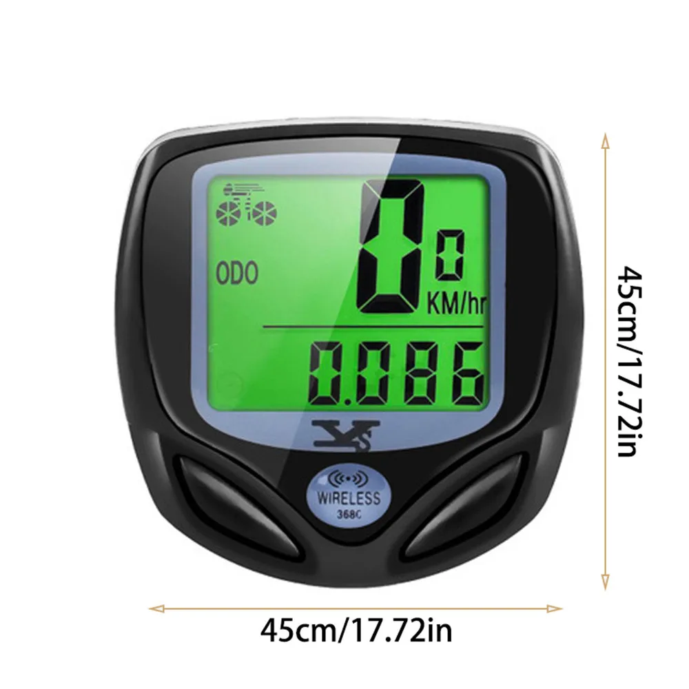 Велосипедный компьютер водонепроницаемый ЖК-дисплей с подсветкой велосипедный
