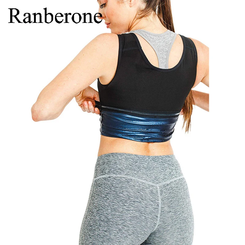 Men's Clothing Body Shaper Vest Gym Top Sweat Shapers Men Hot Sauna Effect Slims Fitness Vests Women Workout Sport Shirt Corset